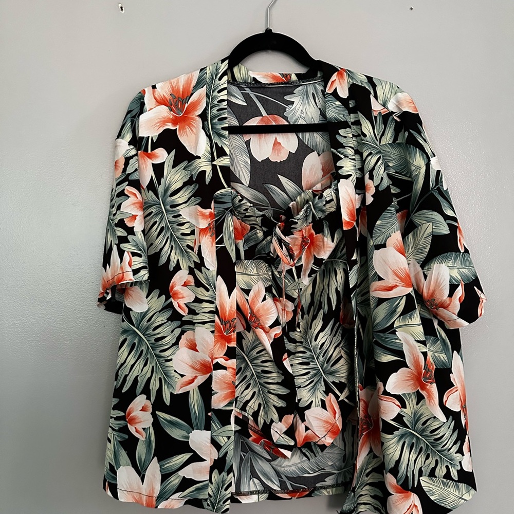 Hawaiian matching set outfit